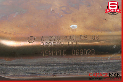 12-18 Mercedes W212 E550 CLS550 4.6L Left Exhaust Pipe Adapter 2781400908 OEM