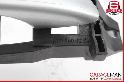 05-11 Mercedes R171 SLK350 Front Right Passenger Exterior Door Handle Silver