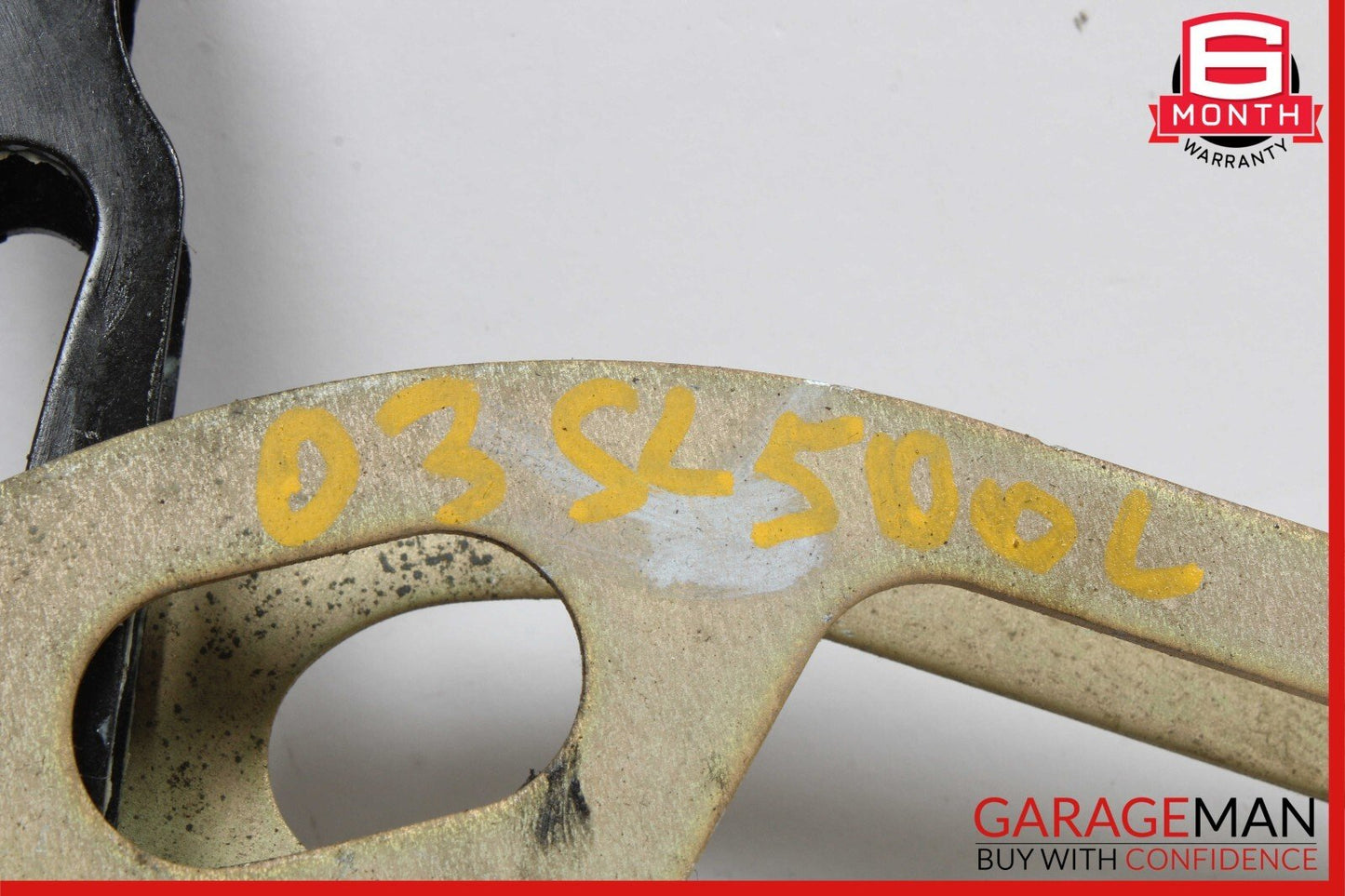 03-12 Mercedes R230 SL500 SL55 SL63 AMG Rear Left Trunk Lock Frame Cylinder