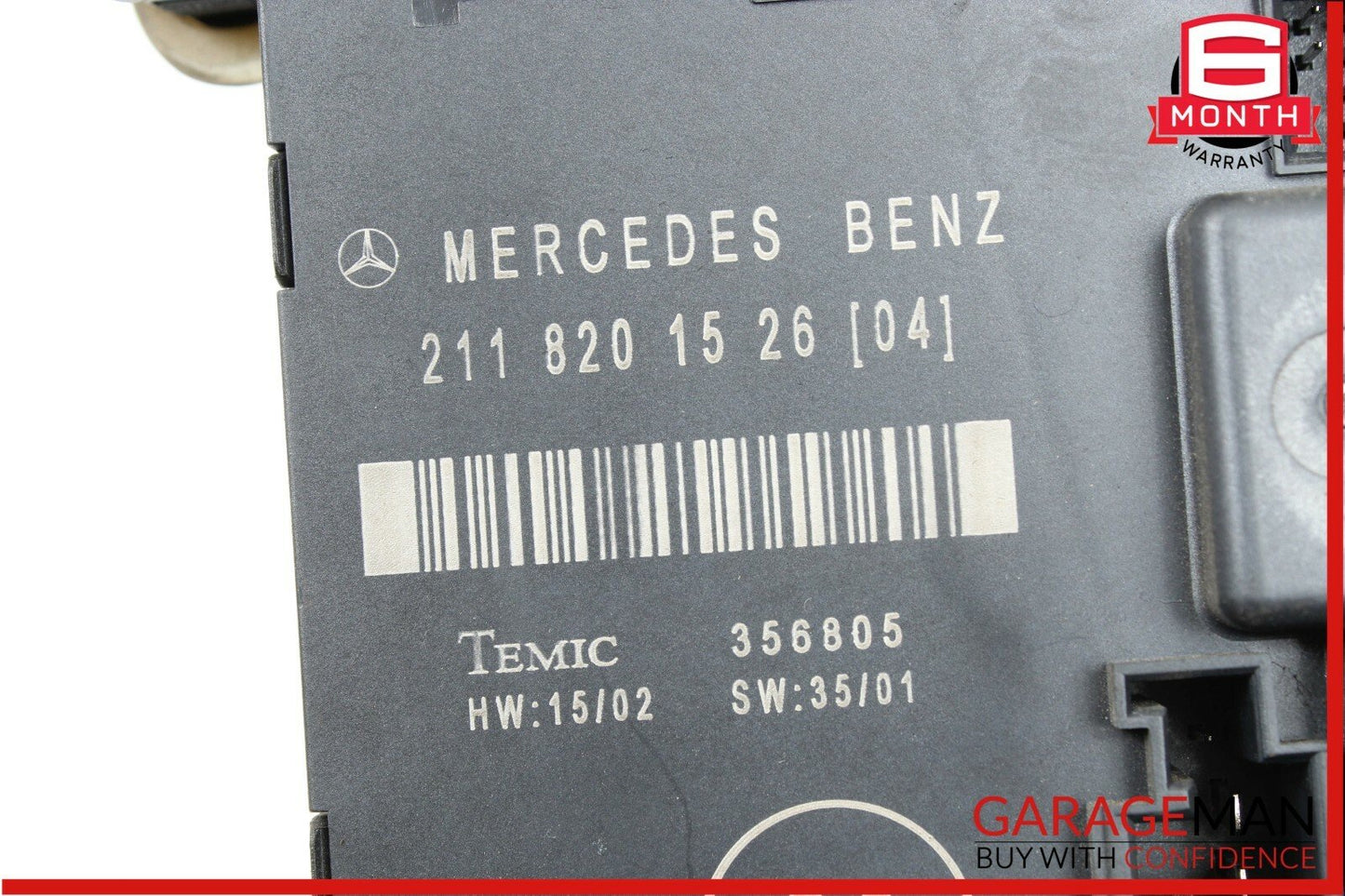 03-06 Mercedes W211 E320 E350 Rear Left Driver Side Door Control Module OEM