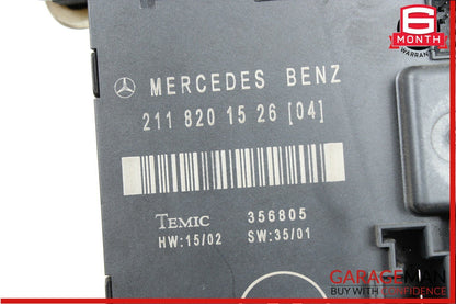 03-06 Mercedes W211 E320 E350 Rear Left Driver Side Door Control Module OEM