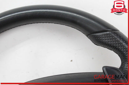 15-18 Mercedes W205 C300 GLC300 Steering Wheel Black w/ Paddle Shifters OEM