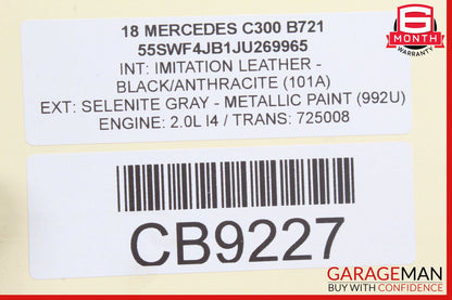 15-20 Mercedes W205 C300 Rear Left or Right Suspension Lower Control Arm OEM