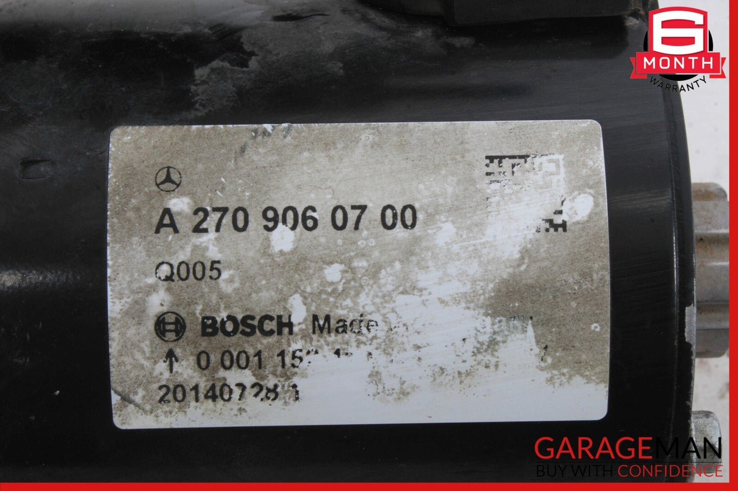 14-18 Mercedes W117 CLA250 GLA250 Engine Starter Motor 2709060700 OEM