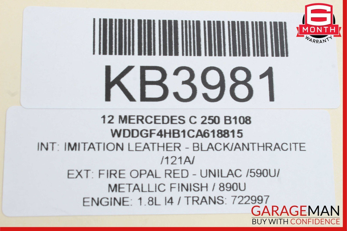 08-18 Mercedes W204 C250 C300 E400 Front Right Side Door Control Module Unit OEM