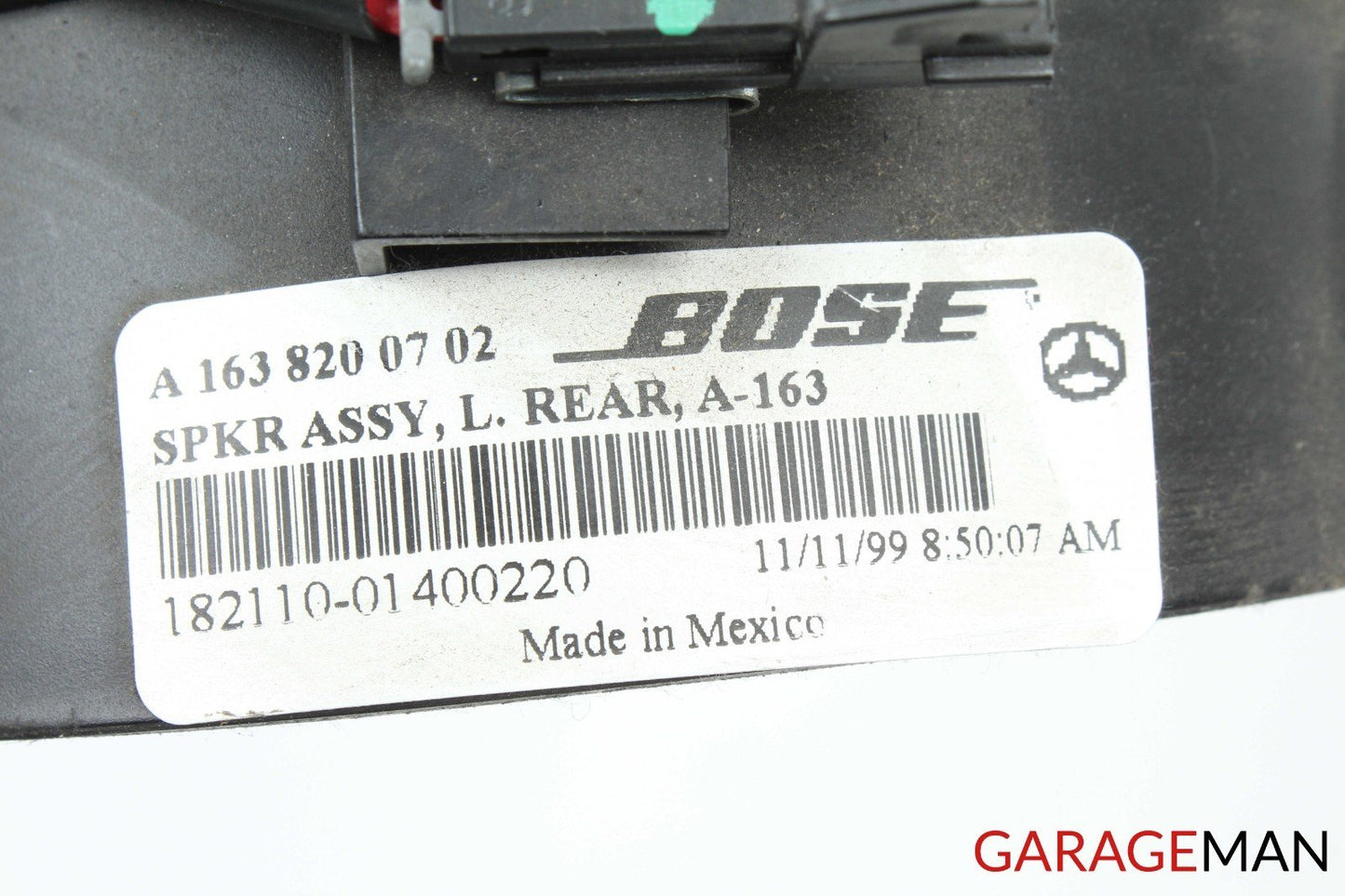 98-03 Mercedes W163 ML430 Kenwood Bose Front & Rear Door Speakers Sound Set OEM