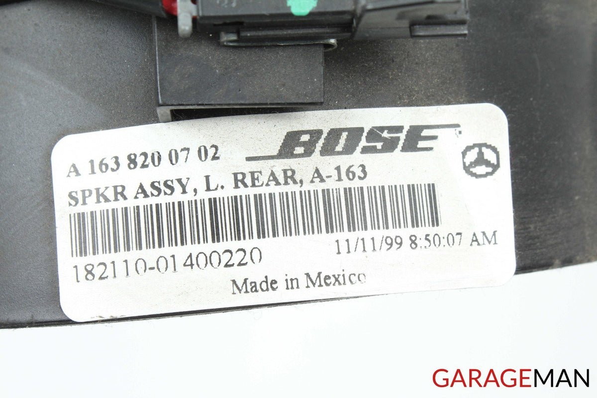 98-03 Mercedes W163 ML430 Kenwood Bose Front & Rear Door Speakers Sound Set OEM