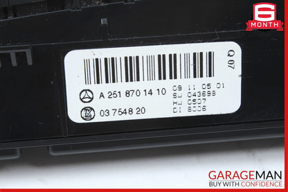 06-10 Mercedes W251 R320 R500 Center Dashboard Hazard ESP Control Switch OEM