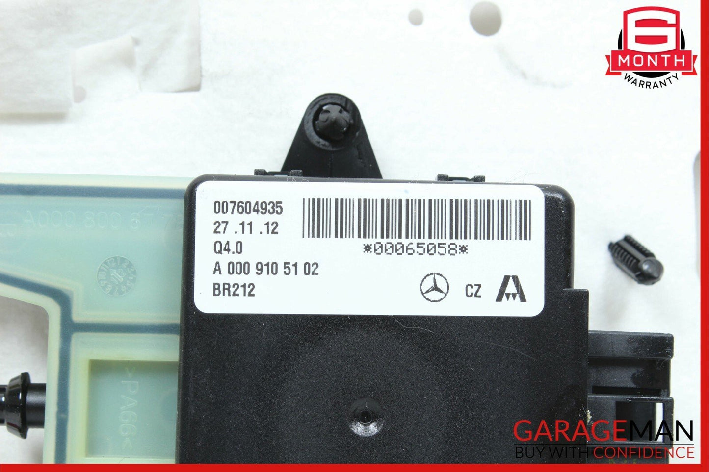 08-18 Mercedes E350 C250 C300 Front Upper Seat Bladder Bolster Cushion Assembly