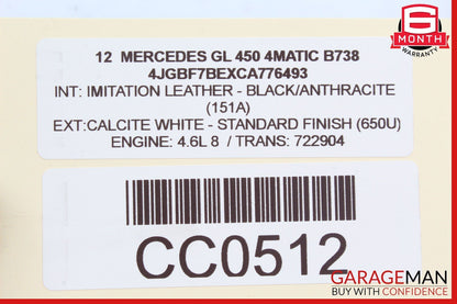 06-13 Mercedes X164 GL450 ML350 Rear Right or Left Suspension Upper Control Arm