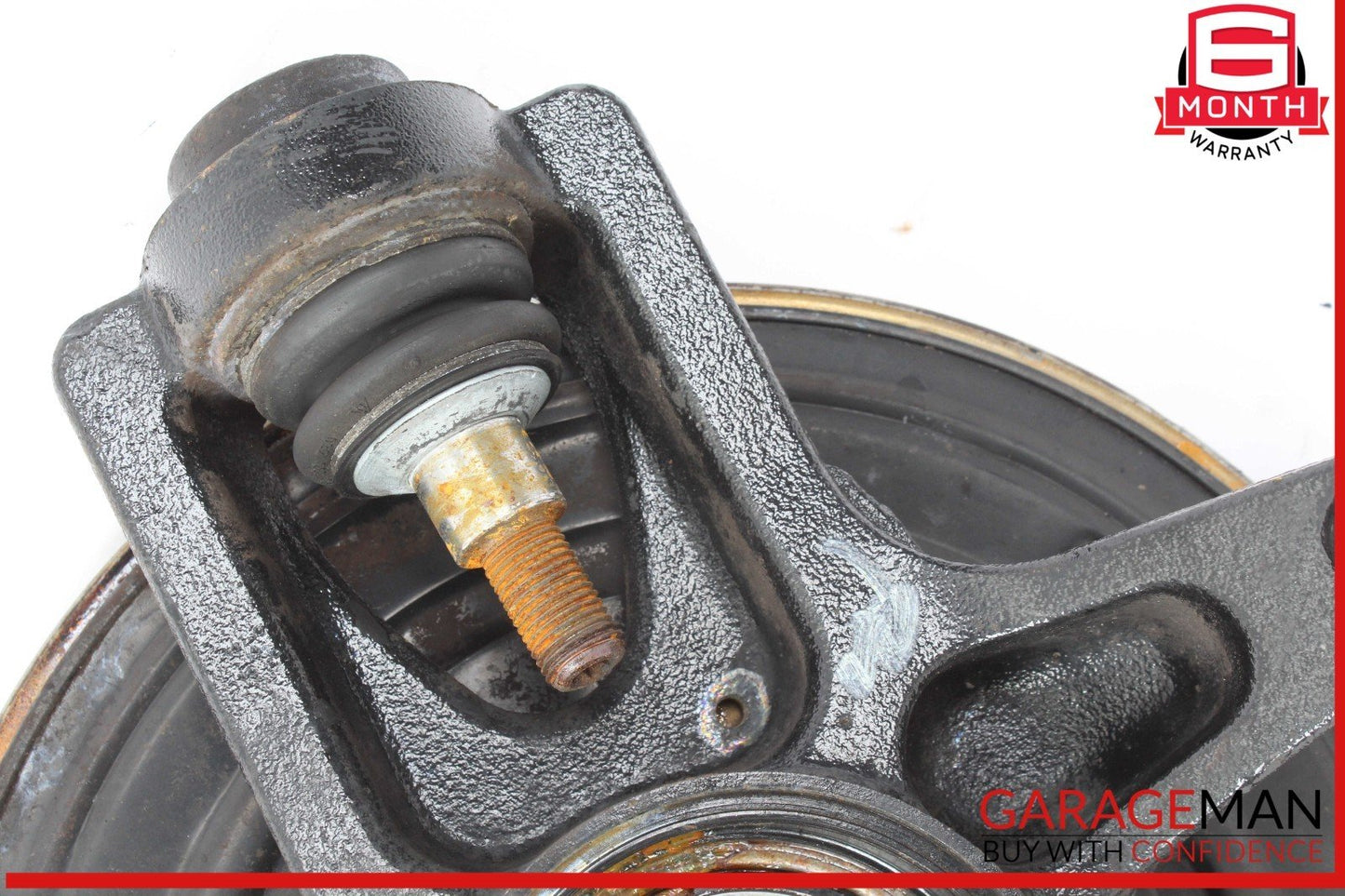 98-05 Mercedes W163 ML350 Rear Left Side Spindle Knuckle Hub w/ Rotor Disc OEM