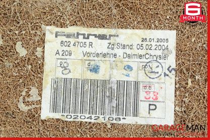 03-09 Mercedes W209 CLK320 CLK500 Front Right Side Top Upper Seat Cushion Beige