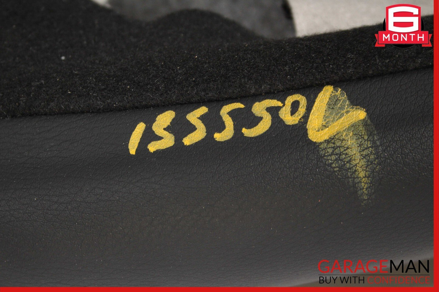 10-13 Mercedes W221 S550 S400 Front Left Top Upper Seat Cushion Black OEM