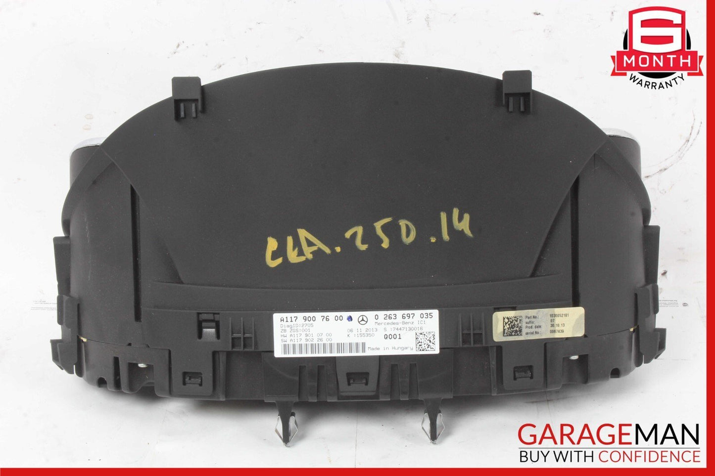 14-15 Mercedes W117 CLA250 Instrument Speedometer Odometer Cluster Gauge Assy
