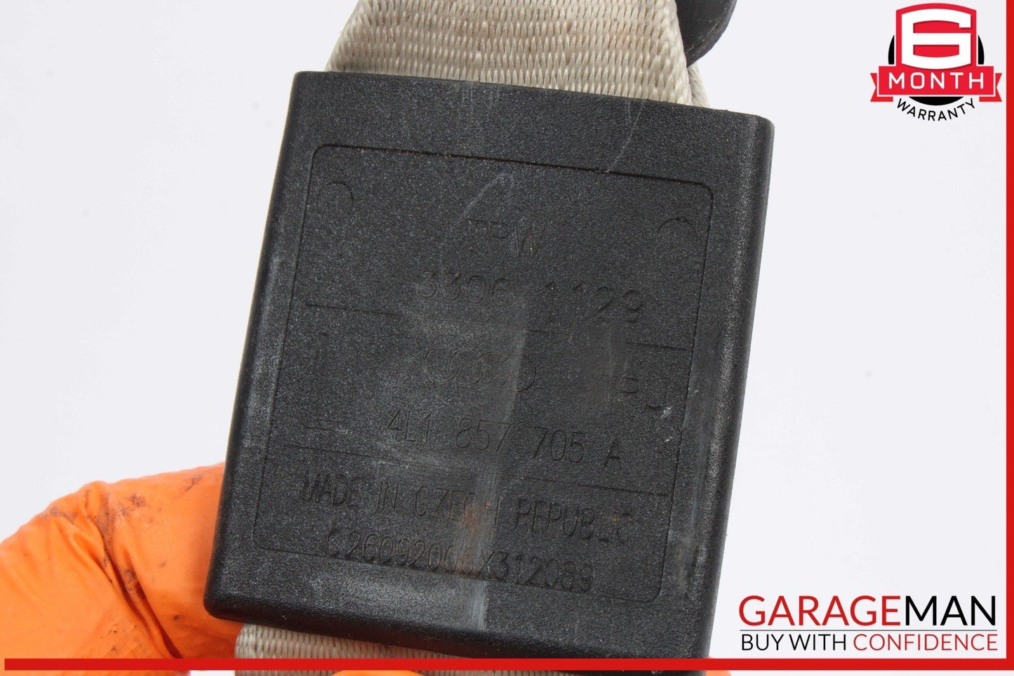 07-15 Audi Q7 Front Left Driver Side Seatbelt Seat Belt Retractor OEM