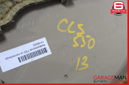 12-14 Mercedes W218 CLS550 Front Right Passenger Side Interior Door Panel OEM