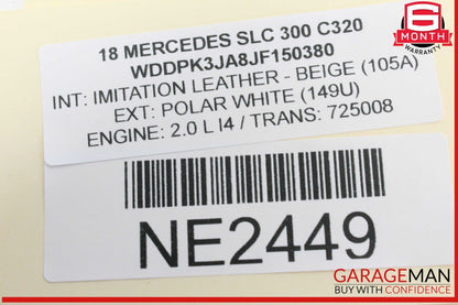12-23 Mercedes R172 SLC300 E300 Communication Computer Control Module Unit OEM