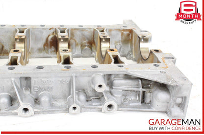 14-18 BMW X5 F15 X6 Crankshaft Crank Shaft Housing Lower Engine Block OEM