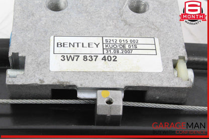 07-18 Bentley Continental GTC Front Right Passenger Side Window Regulator OEM