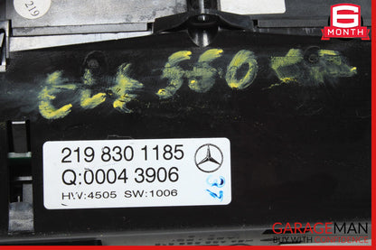 06-11 Mercedes W219 CLS550 CLS63 AMG A/C AC Heater Climate Control Unit OEM
