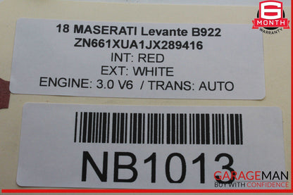 17-20 Maserati Levante Front Left Side Upper Control Arm 06700319950 OEM