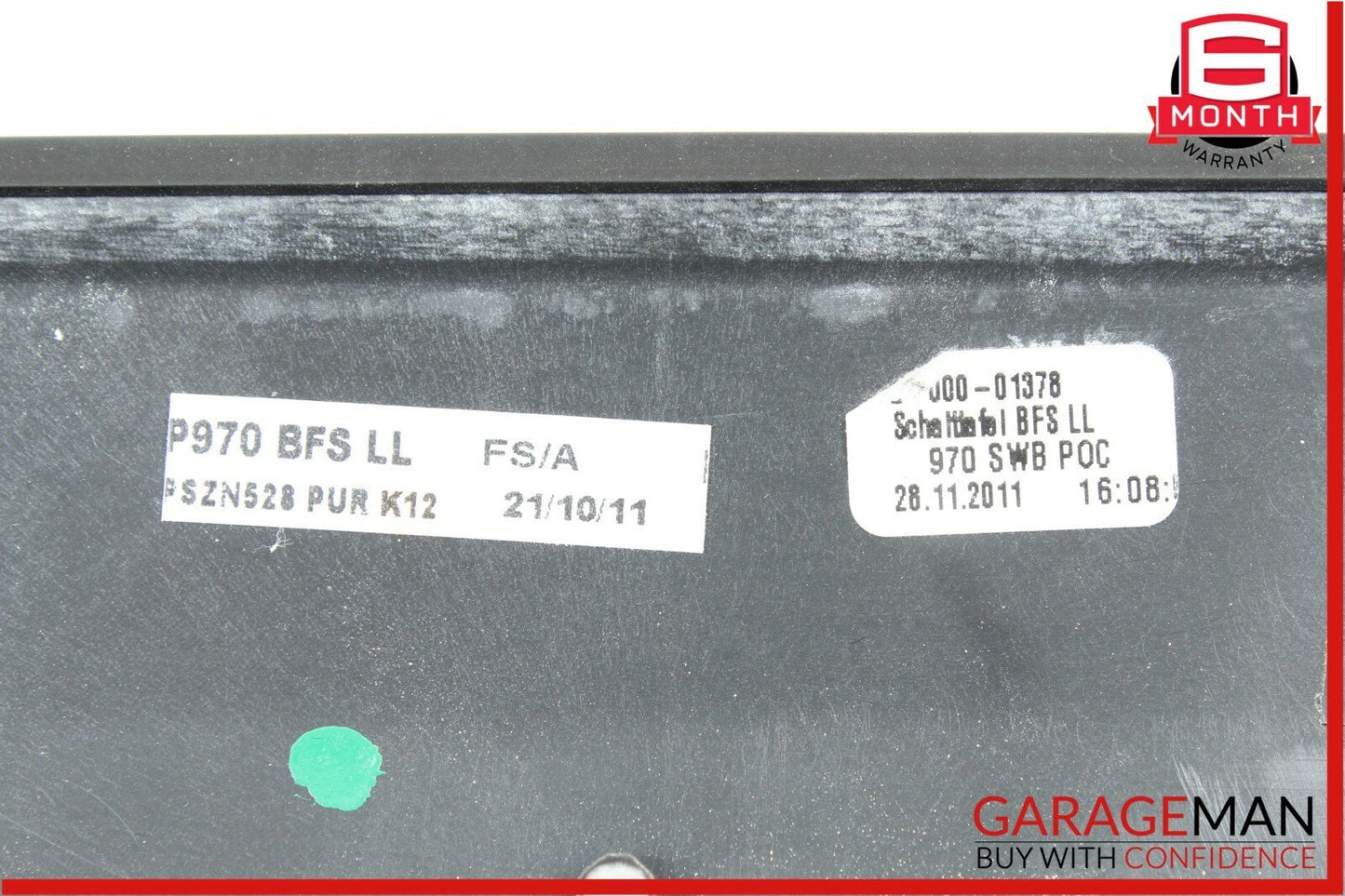 10-15 Porsche Panamera 970 Front Right Dash Dashboard Trim Bezel Cover Panel OEM
