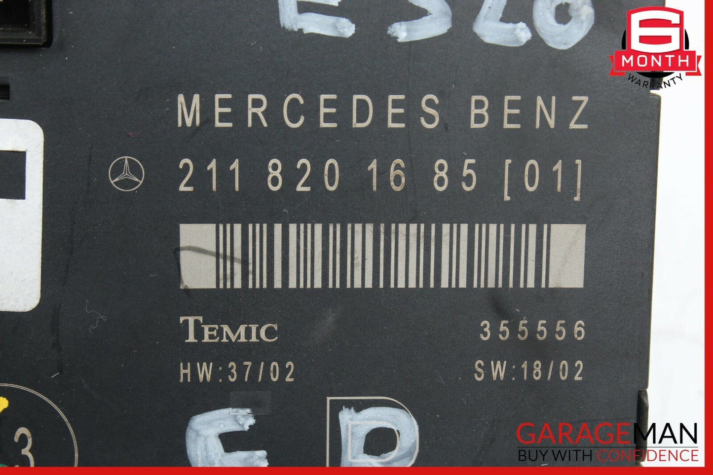 03-09 Mercedes W211 E320 E550 Front Right Passenger Side Door Control Module