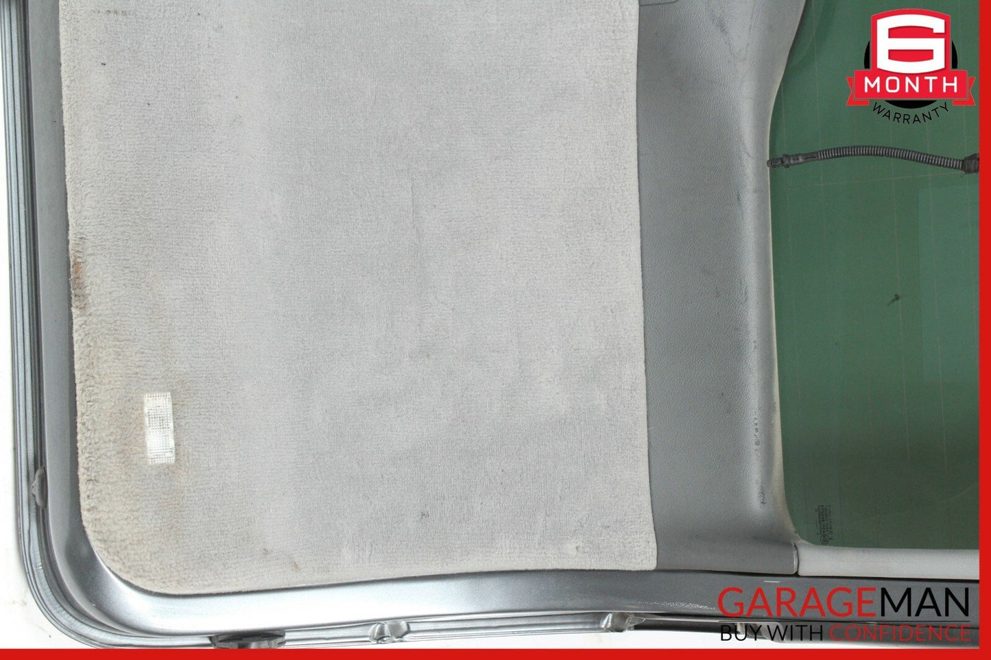 03-06 Porsche Cayenne Turbo S Rear Trunk Tailgate Liftgate Hatch Shell Panel