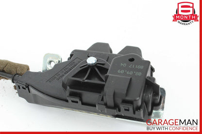 08-17 Mercedes C300 E350 Rear Trunk Lid Actuator Cylinder Lock Latch Assembly