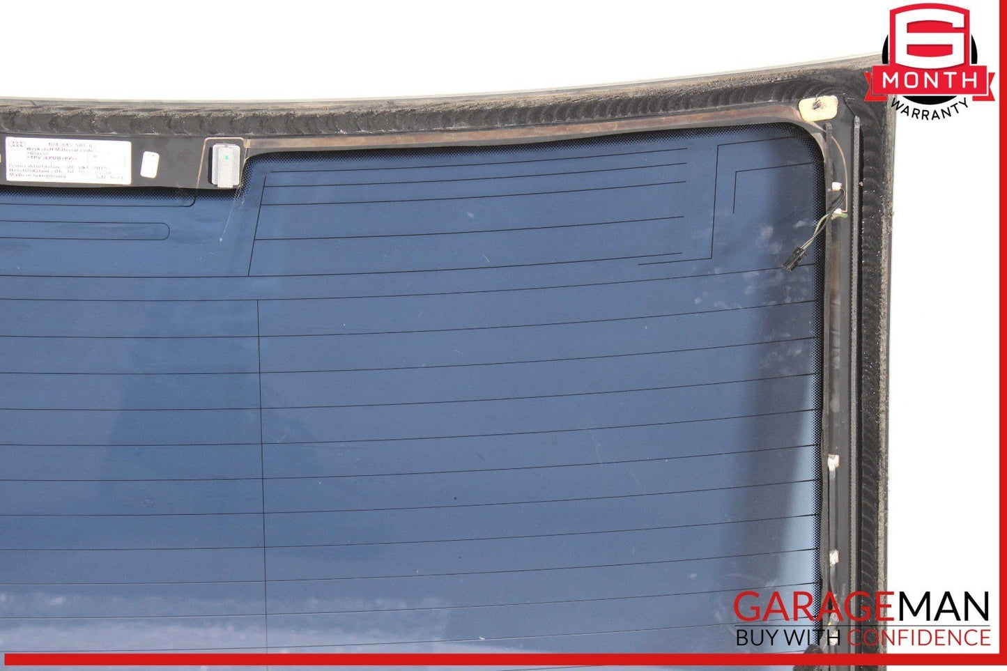 11-17 Audi D4 A8 S8 A8L Rear Back Windshield Glass 4H4845501R OEM