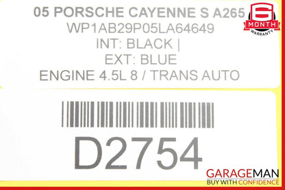03-06 Porsche Cayenne 955 Front Left Driver Side Dash AC A/C Air Vent Trim OEM