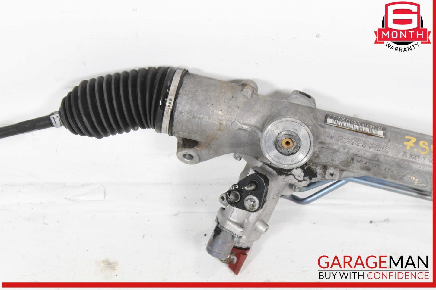 07-10 Mercedes W221 S550 S600 CL600 Power Steering Gear Rack & Pinion Assy RWD