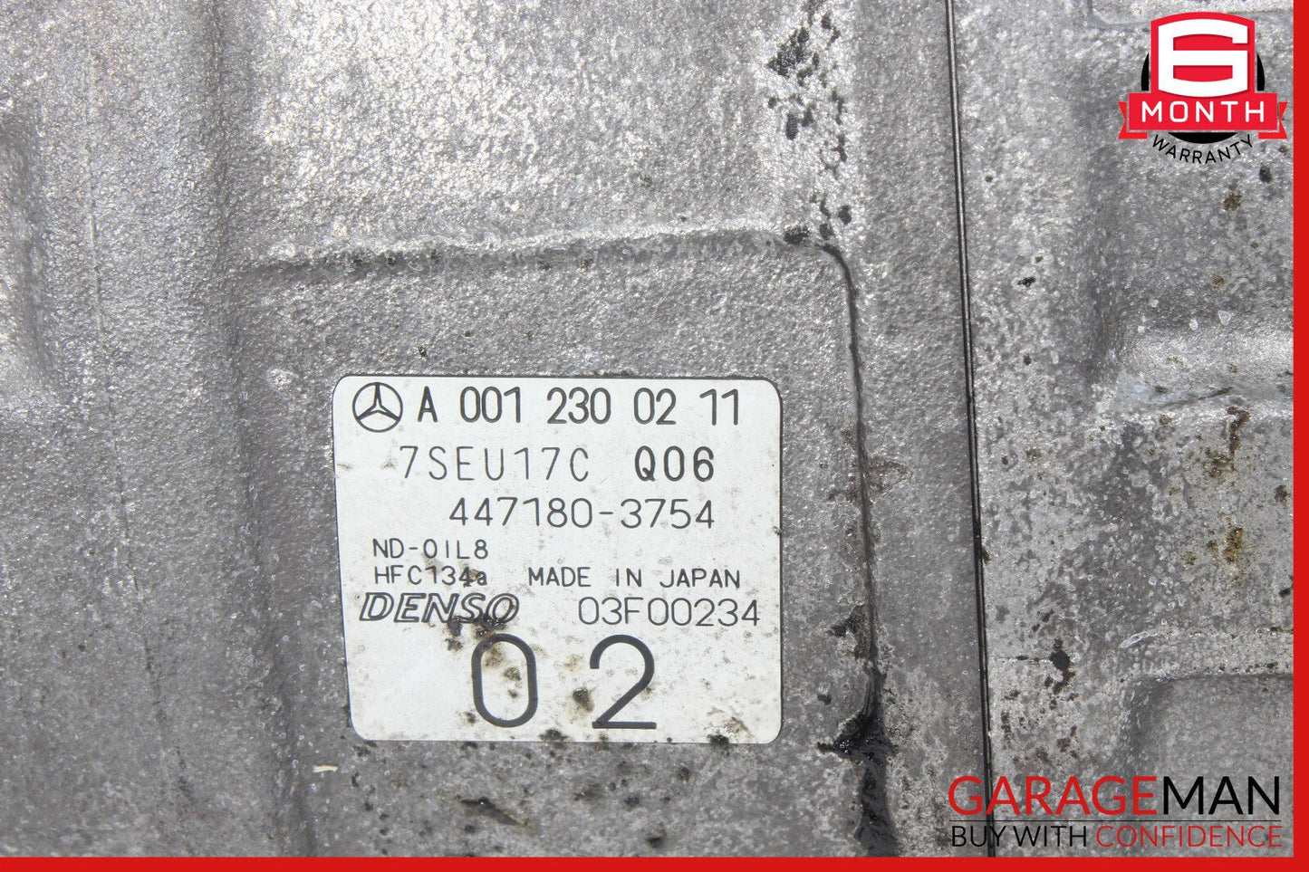 03-06 Mercedes R230 SL500 SL55 AC A/C Air Conditioning Compressor Pump OEM