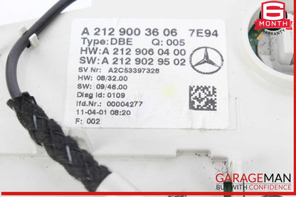 10-18 Mercedes W212 E350 Front Overhead Dome Light Lamp 2129003606 OEM