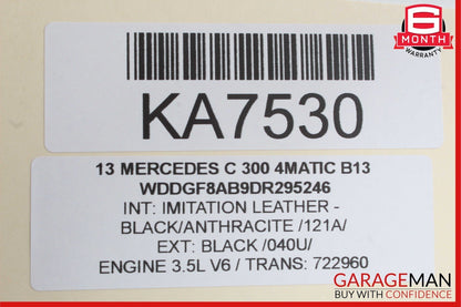 08-14 Mercedes W204 C300 4Matic Front Left Side Door Control Module Unit OEM