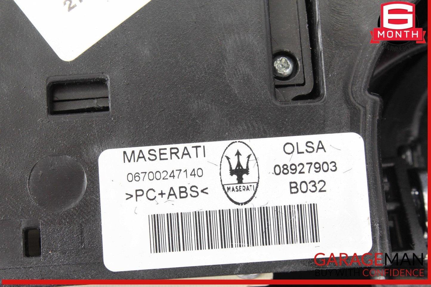 13-17 Maserati Ghibli Front Overhead Dome Light Lamp Switch Control Module