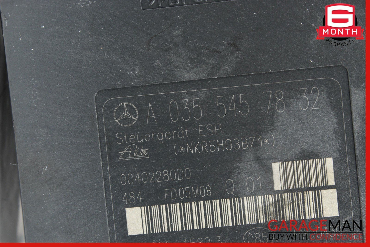 05-09 Mercedes W203 C230 CLK350 ABS Anti Lock Brake Pump ESP 0355457832 OEM