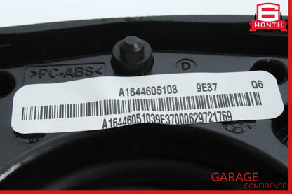 06-09 Mercedes W164 ML350 4MATIC Steering Wheel Black w/ Wood Top OEM