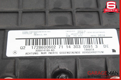 12-20 Mercede R172 SLK250 SLC43 Glove Box Passenger Knee Airbag Air Bag OEM