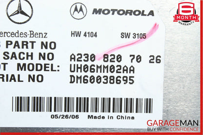 07-09 Mercedes X164 GL450 R350 SL500 Voice Telephone Phone Communication Module