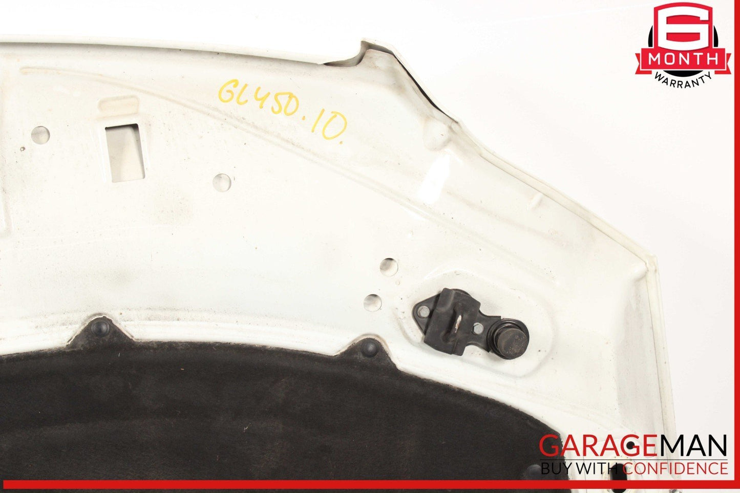 07-12 Mercedes X164 GL550 GL320 Hood Bonnet Panel Assembly White OEM