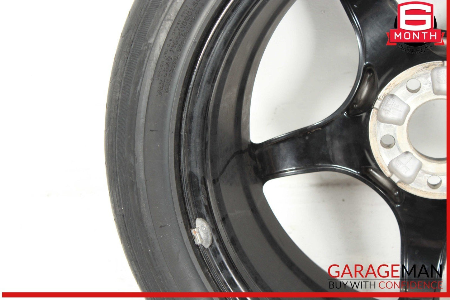 00-06 Mercedes W220 S600 CL65 S55 Emergency Spare Wheel Tire Rim 8Jx18H2 OEM