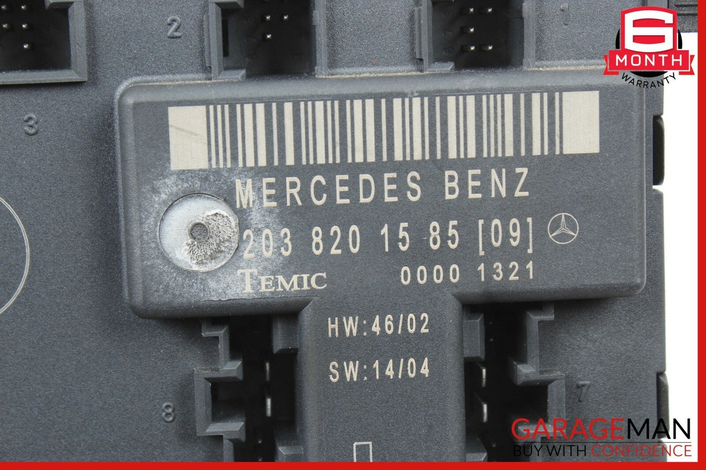 01-07 Mercedes W203 C230 C240 Front Left Side Door Control Module Unit OEM