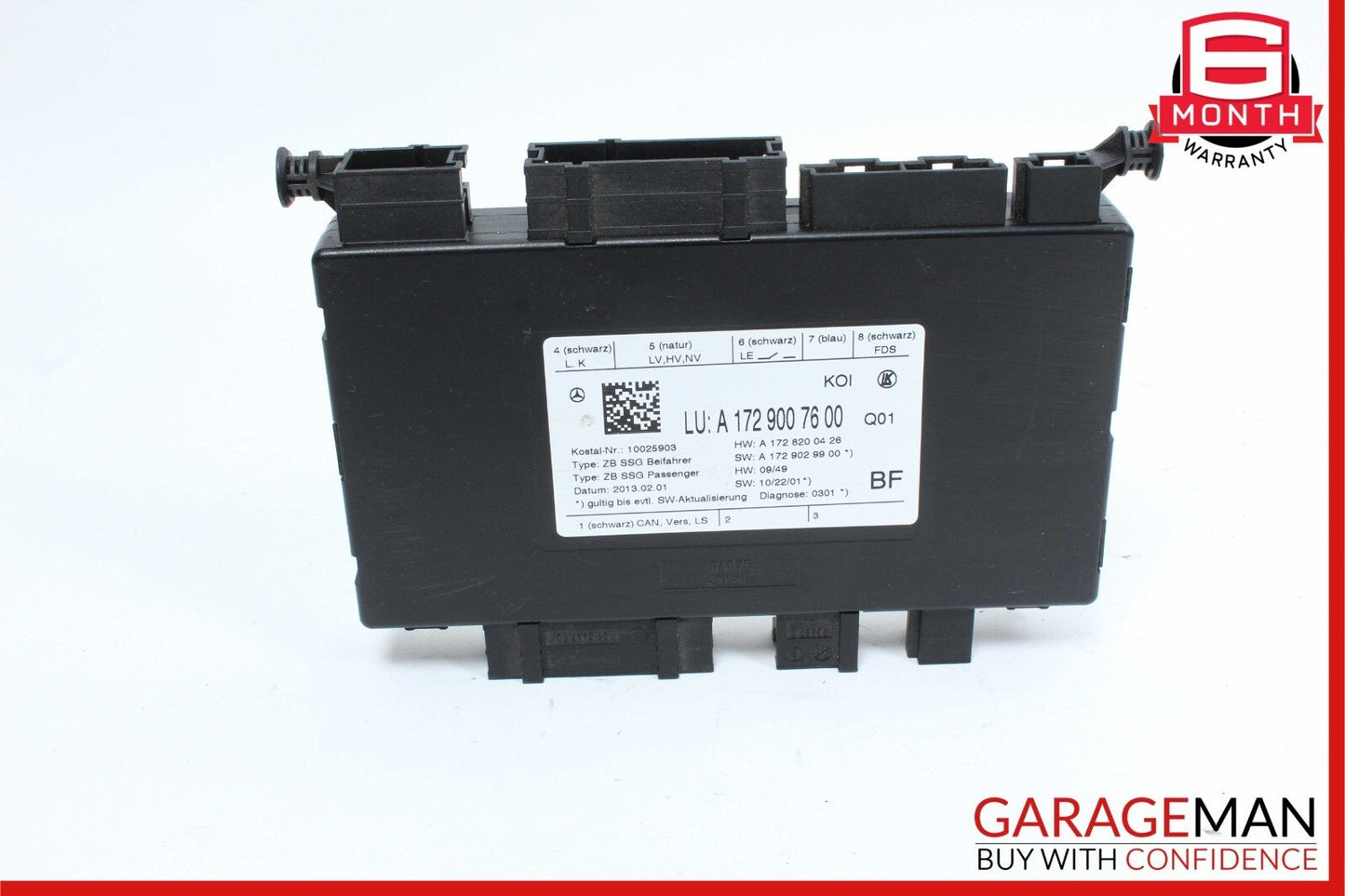 08-20 Mercedes W212 E350 C300 Front Right Passenger Side Seat Control Module OEM