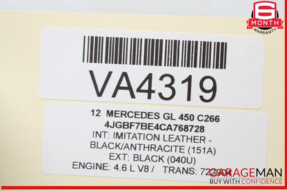 10-13 Mercedes X164 GL450 R350 Front Right Side Seat Belt Seatbelt Retractor OEM