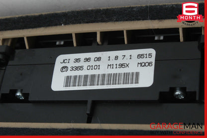 07-12 Mercedes GL450 R550 ML450 Seat Headrest Screen Monitor Display Trim Brown