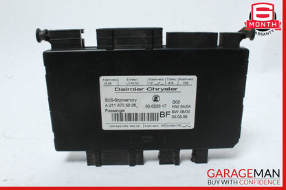 03-13 Mercedes W251 R500 CLS550 Front Right Side Under Seat Control Module OEM
