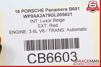 10-16 Porsche Panamera 970 Navigation GPS Radio CD Player Display Assembly OEM