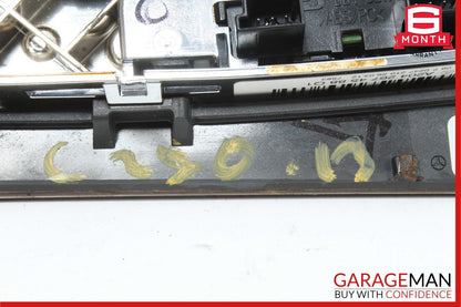 08-14 Mercedes C250 C300 Center Console Shifter Trim Cover Panel Bezel Wood Assy