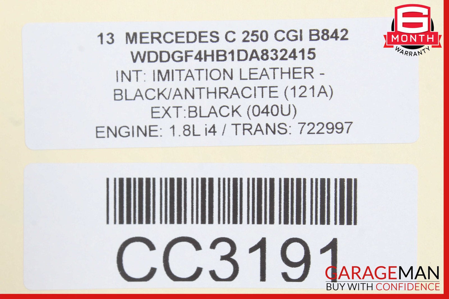 08-18 Mercedes W204 C250 E250 SLK350 Engine Radiator Cooling Fan Motor Assembly